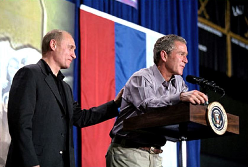 Bush and Putin