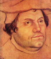 Martin Luther, founder of protestantism